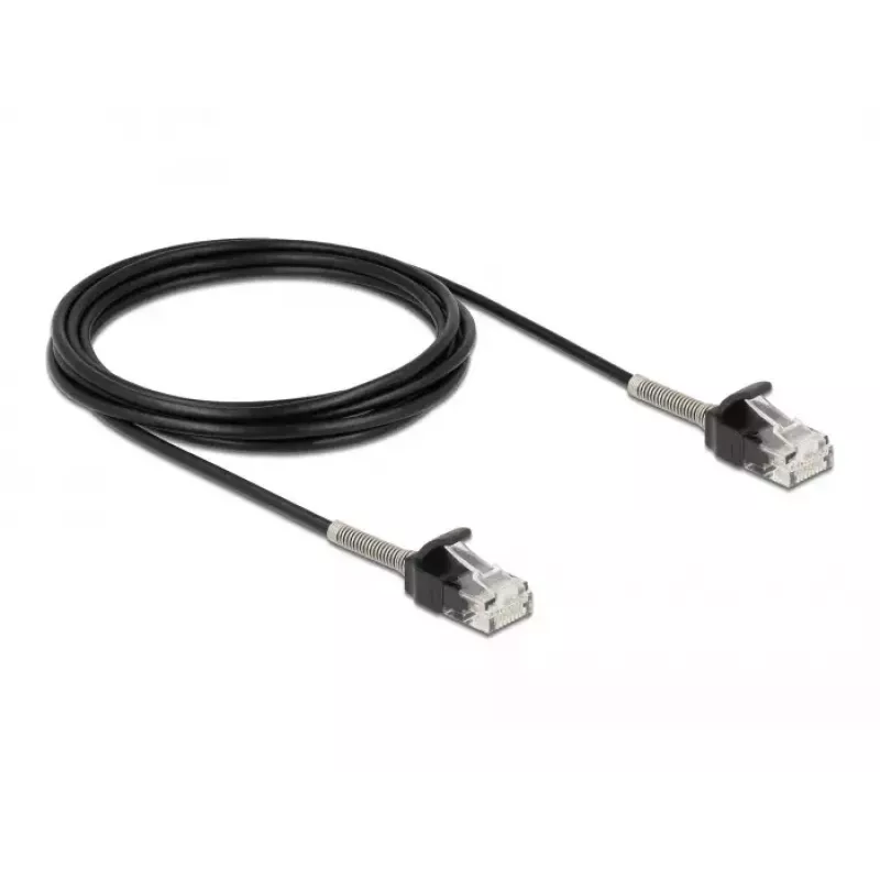Cabo RJ45 macho para RJ45 macho com proteção anti-dobras DeLOCK 87020