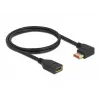 Cabo de extensão DisplayPort DeLOCK 87073 1 m 90° para a esquerda