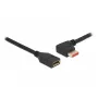 Cabo de extensão DisplayPort DeLOCK 87073 1 m 90° para a esquerda