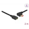 Cabo de extensão DisplayPort DeLOCK 87075 2 m 90° para a esquerda