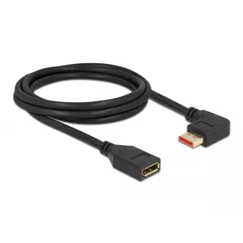 Cabo de extensão DisplayPort DeLOCK 87075 2 m 90° para a esquerda