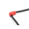 Clipe para cabos DeLOCK 88126 vermelho universal 8 unid.