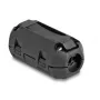 Clipe para núcleo de ferrite DELOCK 80945, preto, níquel/plástico/zinco, 16,5×30×14 mm, pack de 2
