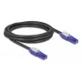 Cabo de rede DeLOCK 80927 RJ-45 Cat6 2 m preto violeta