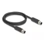 Cabo sensor/atuador DeLOCK 80515 2 m RST M12 preto