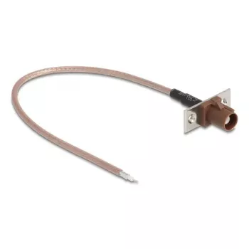 Cabo coaxial DELOCK 90733 RG-316/U 0,2 m com ficha FAKRA-F