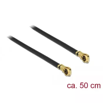 Cabo coaxial DeLOCK 89646 0,5 m MHF IV HSC MXHP32