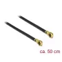 Cabo coaxial DeLOCK 89646 0,5 m MHF IV HSC MXHP32