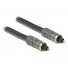Cabo TOSLINK standard DeLOCK ficha - ficha 5 m dourado