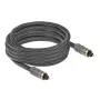 Cabo TOSLINK standard DeLOCK ficha - ficha 5 m dourado