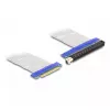 Riser card DeLOCK PCI Express x8 ficha para slot x16 com cabo 20 cm