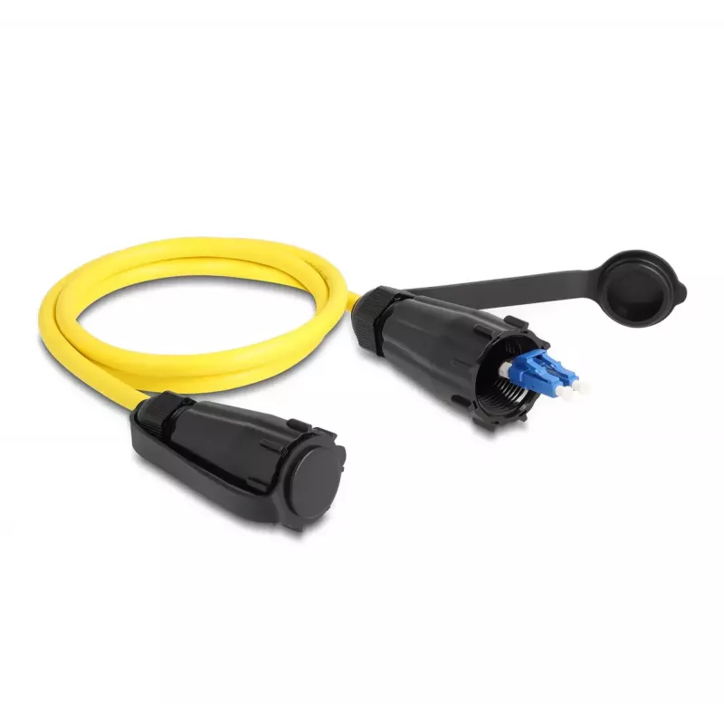 Cabo de fibra ótica DeLOCK LC Duplex para LC Duplex 1m monomodo IP68