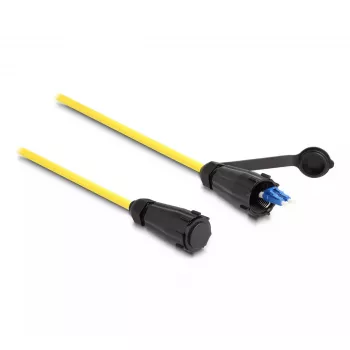 Cabo de fibra ótica DeLOCK LC Duplex para LC Duplex 1m monomodo IP68
