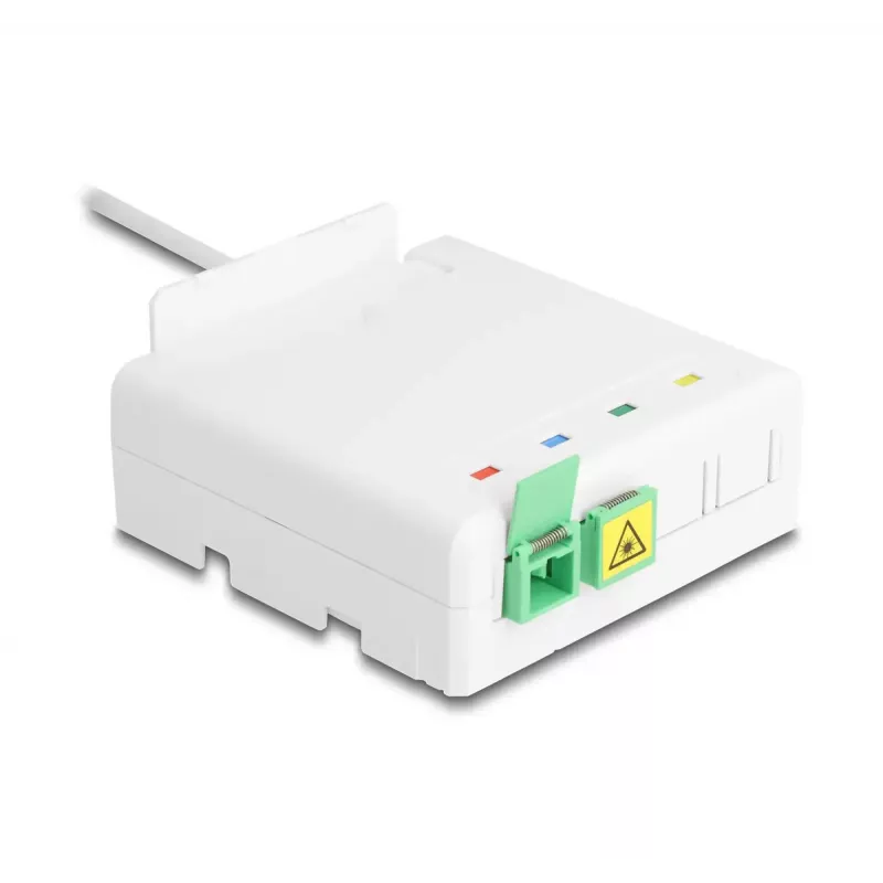 Tomada de ligação de fibra ótica DeLOCK 2 x SC/APC Simplex 40 m