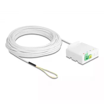 Tomada de ligação de fibra ótica DeLOCK 2 x SC/APC Simplex 40 m