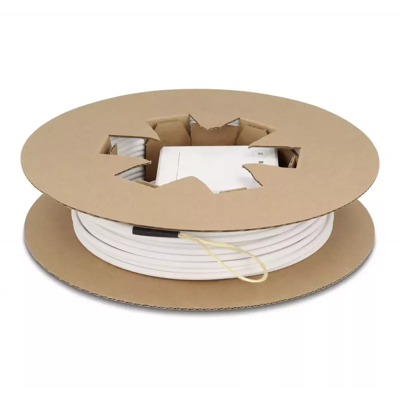Tomada de ligação de fibra ótica DeLOCK 2 x SC/APC Simplex 20 m cabo