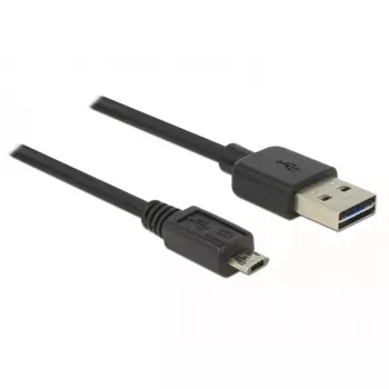 Cabo USB DeLOCK 83851 USB 2.0 3m USB A Micro-USB B preto