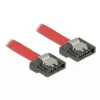 Cabo SATA DeLOCK 0,5 m SATA III 7 pinos vermelho