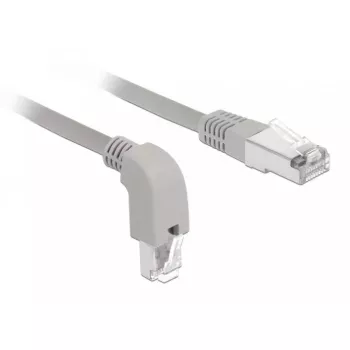 Cabo de rede DeLOCK 85874 RJ-45 Cat6a 1 m cinzento