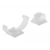 Fixador de cabos DeLOCK 60178 branco 10 unid.