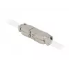 Acoplador para cabo de rede DeLOCK Cat.6A STP sem ferramentas