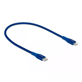 Cabo de dados e carregamento DeLOCK USB Type-C para Lightning 0,5 m MFi