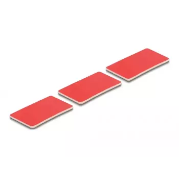 Conjunto de identificação de cabos DeLOCK 18340 3 unid. azul vermelho amarelo