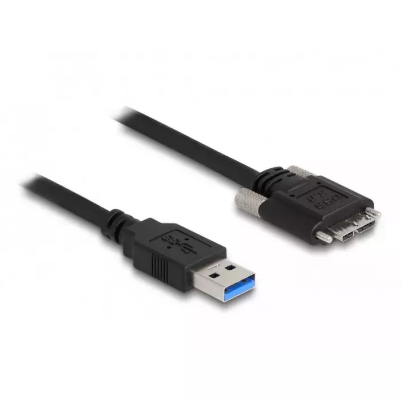 Cabo DeLOCK USB 3.0 Type-A macho para Micro-B macho 3 m 5 Gbit/s