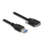 Cabo DeLOCK USB 3.0 Type-A macho para Micro-B macho 3 m 5 Gbit/s