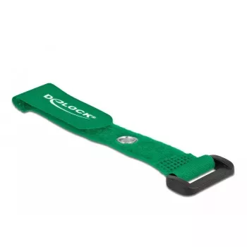 Abraçadeira de velcro DeLOCK 19541 verde 150 mm 5 unid.