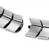 Elemento de montagem para calha de cabos DeLOCK 20802 75 x 45 mm 5 unid. prateado