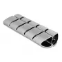 Elemento de montagem para calha de cabos DeLOCK 20802 75 x 45 mm 5 unid. prateado
