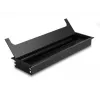 Passagem de cabos DELOCK 66857 para secretária, preto, 80×280×28 mm, 1 unid.