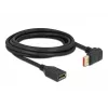 Cabo de extensão DisplayPort DeLOCK 87084 3 m 8K 60 Hz macho 90° para cima para fêmea