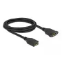 Cabo DisplayPort fêmea para fêmea para montagem em painel DeLOCK 87101
