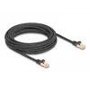 Cabo de rede DeLOCK RJ45 Cat.6A S/FTP 7,5 m preto