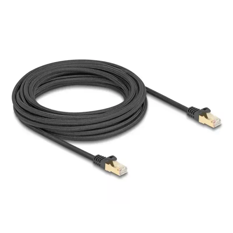 Cabo de rede DeLOCK RJ45 Cat.6A S/FTP 7,5 m preto