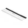Abraçadeira de cabos reutilizável DeLOCK 19002 flexível reutilizável 20 unid. preto branco