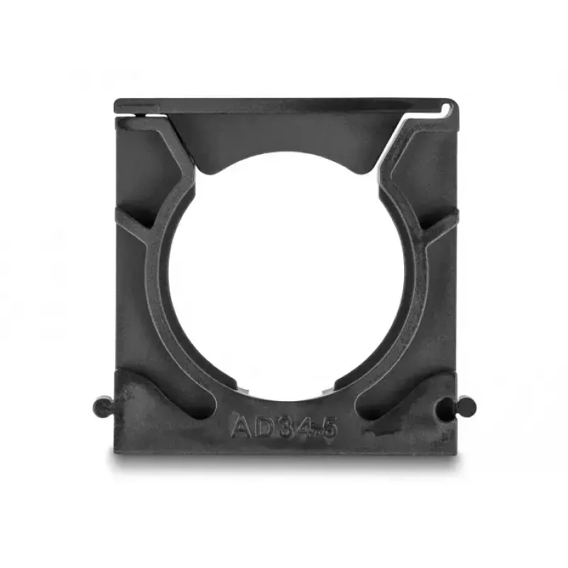 Suporte de cabos DeLOCK 60488 34,5 mm preto 4 unid.