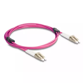 Cabo de fibra ótica DeLOCK LC Duplex para LC Duplex OM4 2 m