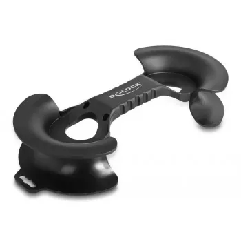 Enrolador de cabos DeLOCK 250 x 115 mm preto plástico