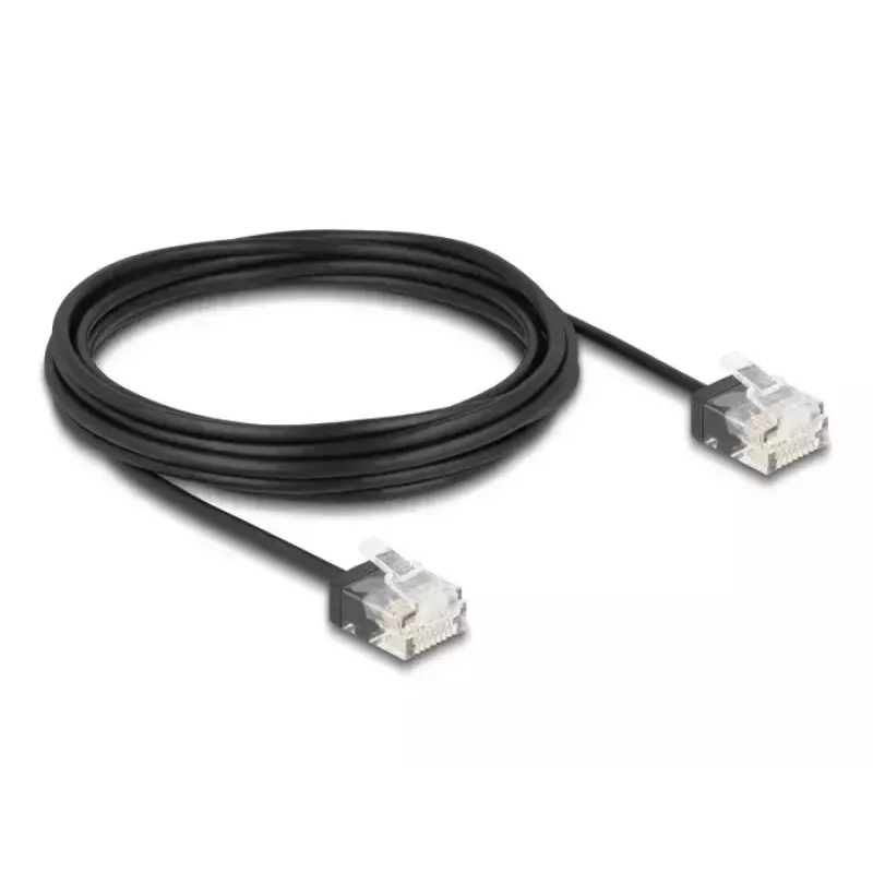 Cabo de rede DeLOCK RJ45 Cat.6 UTP 5 m preto