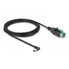 Cabo PoweredUSB DeLOCK ficha 12 V para ficha DC 5,5 x 2,1 mm angular 3 m