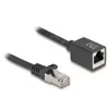 Cabo de rede DeLOCK 90318 RJ-45 Cat6a 5 m preto