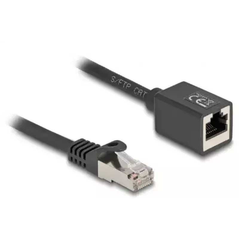 Cabo de rede DeLOCK 90318 RJ-45 Cat6a 5 m preto