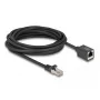 Cabo de rede DeLOCK 90318 RJ-45 Cat6a 5 m preto