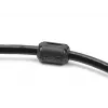 Abraçadeira de ferrite DELOCK 80948, preto, níquel/plástico/zinco, 36 × 23,5 × 22,2 mm, pack de 2