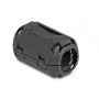 Abraçadeira de ferrite DELOCK 80948, preto, níquel/plástico/zinco, 36 × 23,5 × 22,2 mm, pack de 2