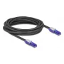 Cabo de rede DeLOCK 80929 RJ-45 Cat6 5 m preto violeta