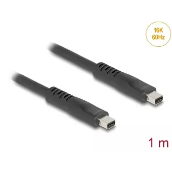Cabo DeLOCK 81176 DisplayPort 1 m Mini DisplayPort preto